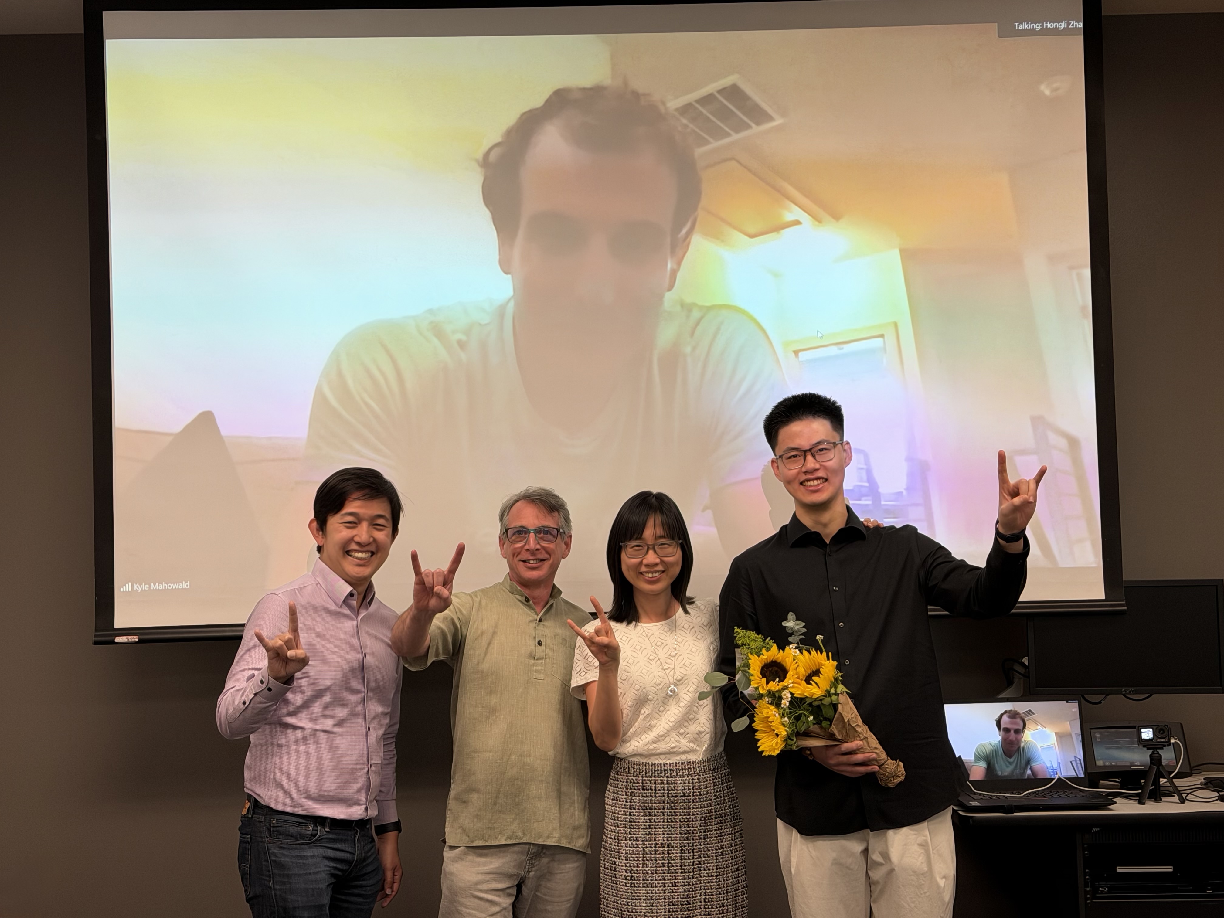 Hook 'em Horns with committee members