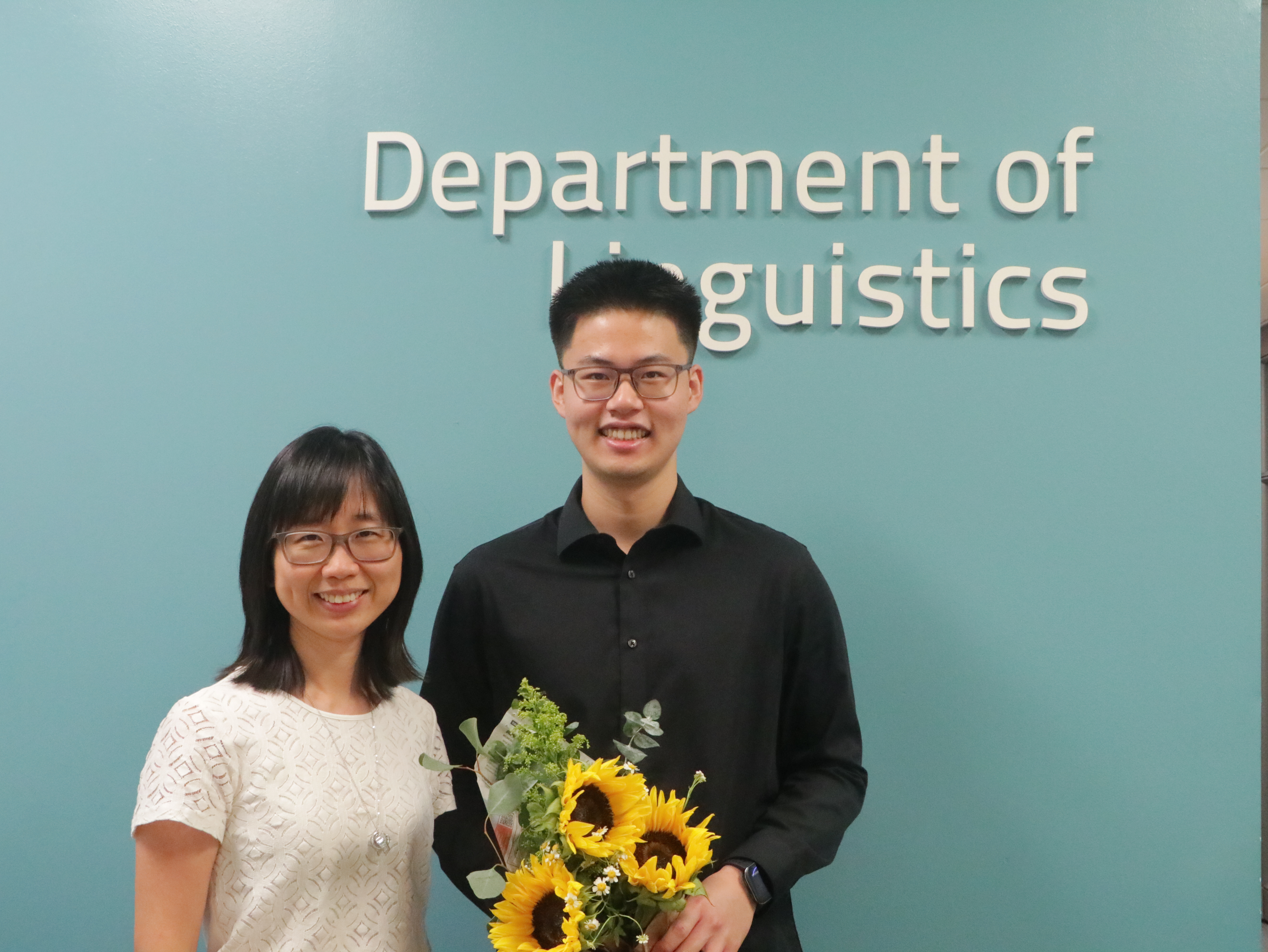 With advisor Junyi Jessy Li at the Department of Linguistics